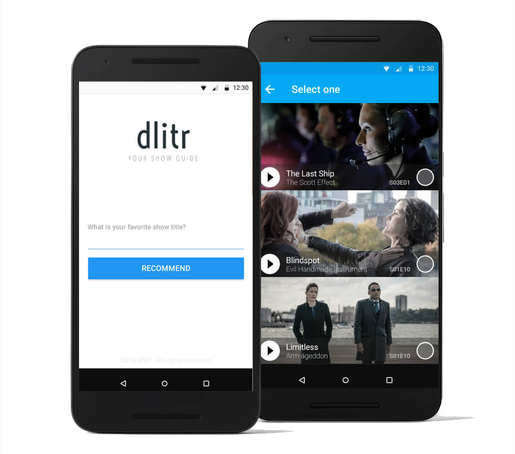 RMT – DLITR App